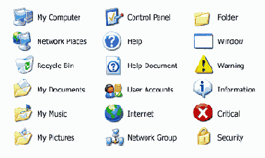 Что такое иконки Windows XP