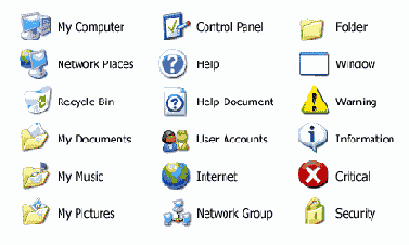 Что такое иконки Windows XP